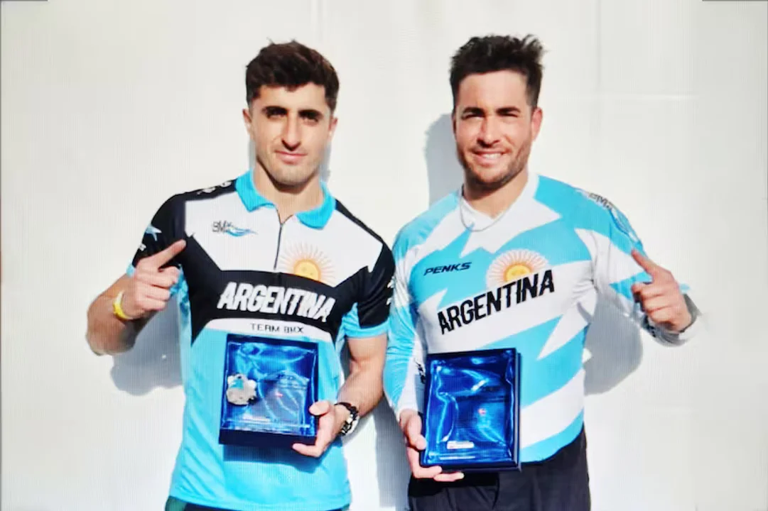 Histórico doble triunfo argentino en el Mundial de BMX en Dinamarca